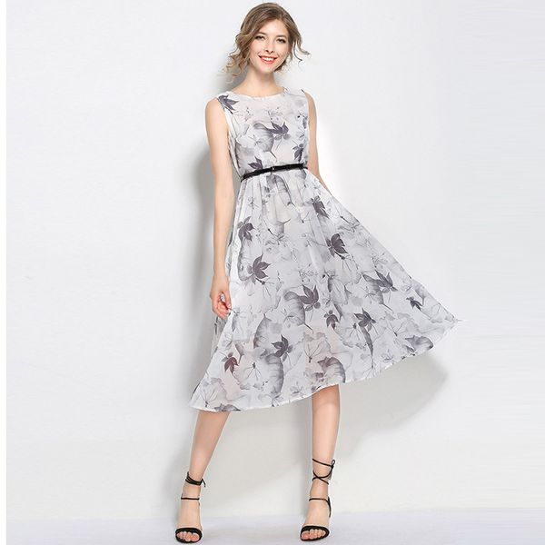 cool summer clothes ink printing chiffon dress big pendulum in the long skirt fat dress size women's clothing, Black;gray
cool summer clothes ink printing chiffon dress big pendulum in the long skirt fat dress size women's clothing, Black;gray