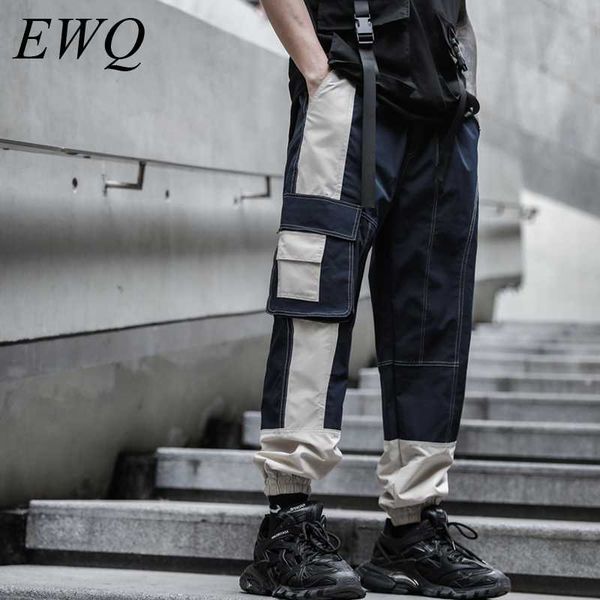 ewq / мужская одежда 2020 весна прилив новые лодыжки полосатые брюки цвет bloick пэчворк повседневные брюки с большим карманом koose корейск, Black
ewq / мужская одежда 2020 весна прилив новые лодыжки полосатые брюки цвет bloick пэчворк повседневные брюки с большим карманом koose корейск, Black