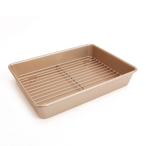 chef made 13 inch bundt cake baking pan cooling rack deepen nonstick baking dish combination bakeware
chef made 13 inch bundt cake baking pan cooling rack deepen nonstick baking dish combination bakeware