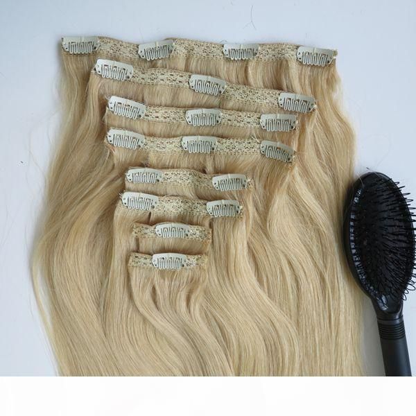 280g 22inch brazilian clip in hair extension 100% human hair 613# bleach blonde remy straight hair weaves 8pcs set comb, Black;brown
280g 22inch brazilian clip in hair extension 100% human hair 613# bleach blonde remy straight hair weaves 8pcs set comb, Black;brown