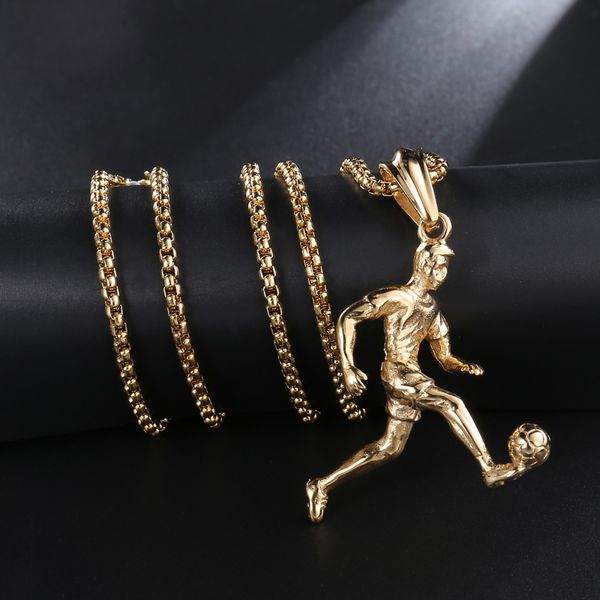 us7 gold color stainless steel fitness sport pendant necklace with chains for men jewelry, Silver
us7 gold color stainless steel fitness sport pendant necklace with chains for men jewelry, Silver