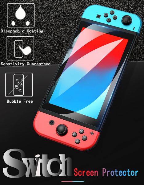 9h clear tempered glass screen protector toughened protective film for nintendo switch for switch lite no retail package
9h clear tempered glass screen protector toughened protective film for nintendo switch for switch lite no retail package