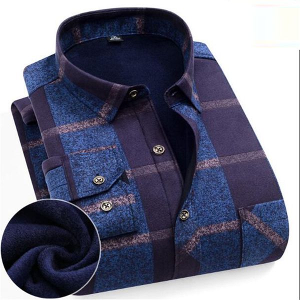 winter warm shirt plus velvet thickening fashion print plaid shirt long sleeve men's brand dress, White;black
winter warm shirt plus velvet thickening fashion print plaid shirt long sleeve men's brand dress, White;black