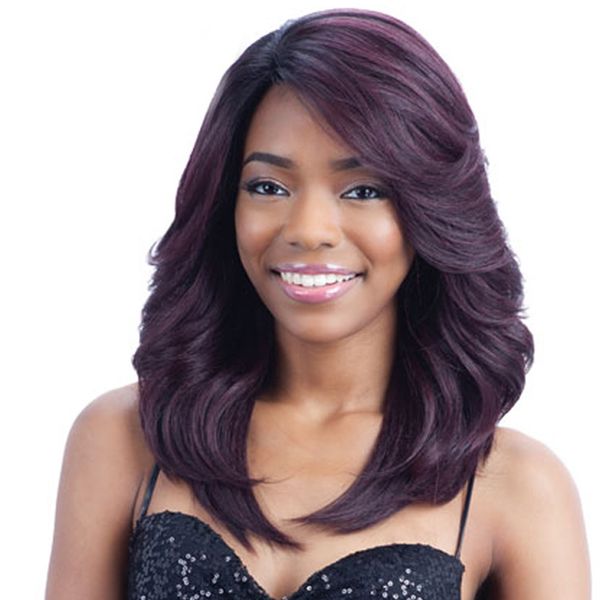 2020 new wig black purple mixed color long curly hair fashion realistic pop style hair set, Black;brown
2020 new wig black purple mixed color long curly hair fashion realistic pop style hair set, Black;brown