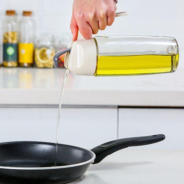 auto flip olive oil dispenser bottle leakproof condiment container cookware food grade and lead-glass, well built to last
auto flip olive oil dispenser bottle leakproof condiment container cookware food grade and lead-glass, well built to last