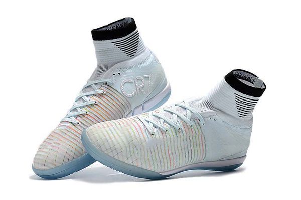 mens/woman/kids football boots superfly v tf/ic/fg cr7 white and red soccer shoes 
mens/woman/kids football boots superfly v tf/ic/fg cr7 white and red soccer shoes