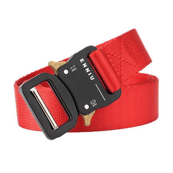enniu 3.2cm male quick release belt with metal buckle outdoor canvas jeans multifunctional waist belt for sports training, Black;gray
enniu 3.2cm male quick release belt with metal buckle outdoor canvas jeans multifunctional waist belt for sports training, Black;gray