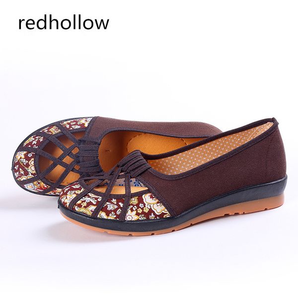 women flats ethic round toe hollow out breathable summer shoes mother shoes slip on casual vintage canvas moccasins female, Black
women flats ethic round toe hollow out breathable summer shoes mother shoes slip on casual vintage canvas moccasins female, Black