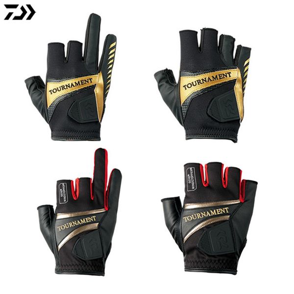 dawa 3 or 5 half-finger leather fishing gloves anti slip fishing gloves/outdoor sports slip-resistant gloves, Black
dawa 3 or 5 half-finger leather fishing gloves anti slip fishing gloves/outdoor sports slip-resistant gloves, Black