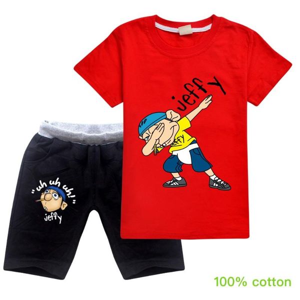 2020 jeffy cartoon printing boys t shirt short pants 2pcs sets summer cotton kids tshirt set funny t shirts suit boys clothes, White
2020 jeffy cartoon printing boys t shirt short pants 2pcs sets summer cotton kids tshirt set funny t shirts suit boys clothes, White