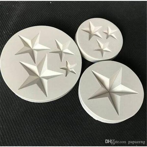 

diy cake border stars fondant silicone mold cake decoration tool sugar craft molds baking & pastry tools bakeware