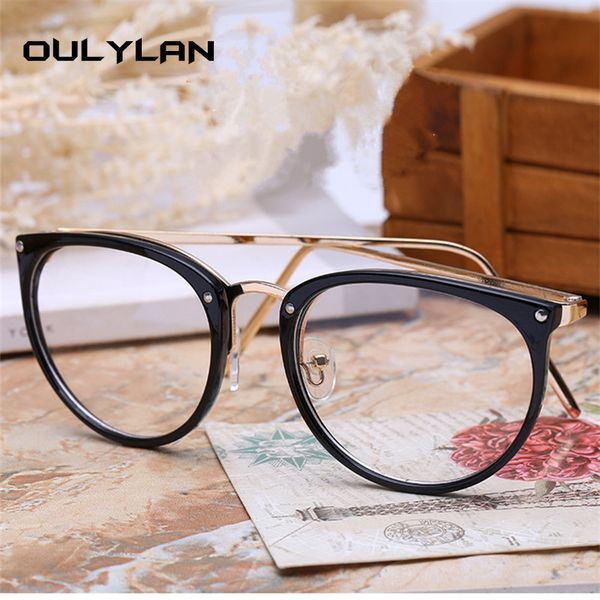 oulylan cat eye glasses frames women transparent optical eyeglasses fashion metal frame prescription eyewear, Black
oulylan cat eye glasses frames women transparent optical eyeglasses fashion metal frame prescription eyewear, Black
