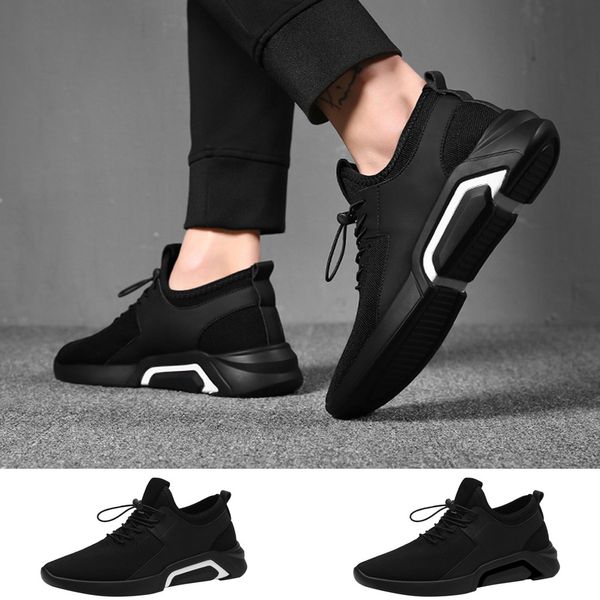 onto-mato sneakers men's casual comfortable breathable board shoes classic sneakers shoes dropshipping calzado hombre zapatos, Black