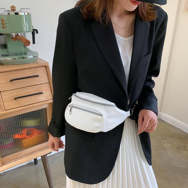 casual women pu leather waist bag pure color zipper chest bag shopping crossbody zipper phone waist pouch pack
casual women pu leather waist bag pure color zipper chest bag shopping crossbody zipper phone waist pouch pack