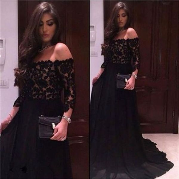 2019 black off the shoulder mother dresses long sleeve lace a line soft chiffon sweep train formal mother of the bride dresses cheap, Black;red
2019 black off the shoulder mother dresses long sleeve lace a line soft chiffon sweep train formal mother of the bride dresses cheap, Black;red