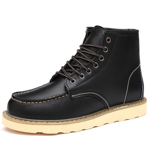 Men Genuine Leather Boot Winter Warm Ankle Boots Retro Motocycle Cowboy Army Fashion Male Work Safety Wear Resisting Casual Shoe
Men Genuine Leather Boot Winter Warm Ankle Boots Retro Motocycle Cowboy Army Fashion Male Work Safety Wear Resisting Casual Shoe