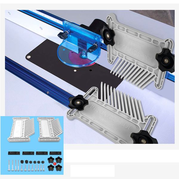 multi-purpose feather loc board set woodworking engraving machine double featherboards miter gauge slot wood work tools diy
multi-purpose feather loc board set woodworking engraving machine double featherboards miter gauge slot wood work tools diy
