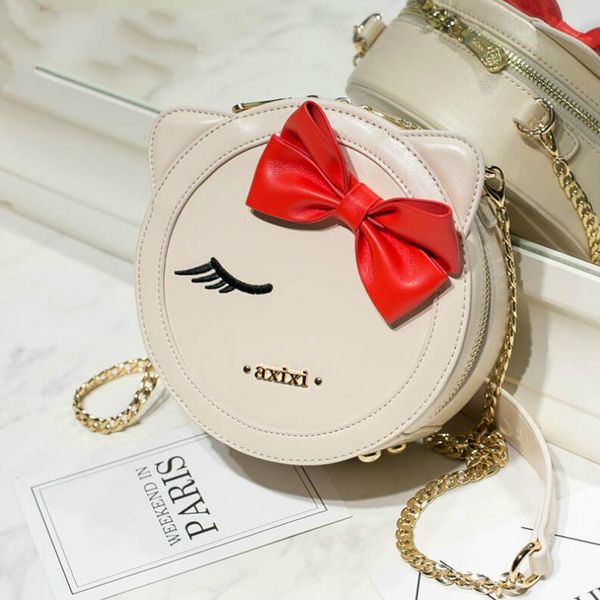 2018 new fashion handbags pu leather women bag bow cute mini round bag chain shoulder bags messenger travel
2018 new fashion handbags pu leather women bag bow cute mini round bag chain shoulder bags messenger travel