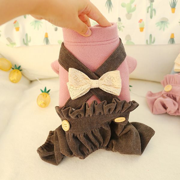 autumn winter big bow dog clothes cute dog jumpsuit lantern pants princess four-leg jumpsuits coat jacket for small dogs pug
autumn winter big bow dog clothes cute dog jumpsuit lantern pants princess four-leg jumpsuits coat jacket for small dogs pug