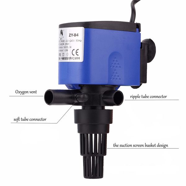 3 in 1 internal aquarium filter pump head fish tank water circulation submersible purifier filter oxygen air pump 8/15/20/25/35w
3 in 1 internal aquarium filter pump head fish tank water circulation submersible purifier filter oxygen air pump 8/15/20/25/35w