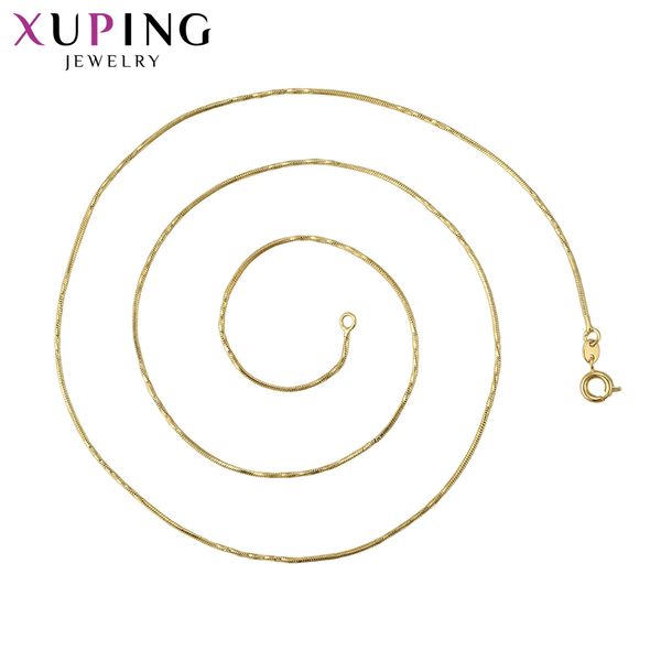 11.11 deals xuping elegant light yellow gold color plated necklace fahsion jewelry for women gifts s118.2-45409, Silver 
11.11 deals xuping elegant light yellow gold color plated necklace fahsion jewelry for women gifts s118.2-45409, Silver