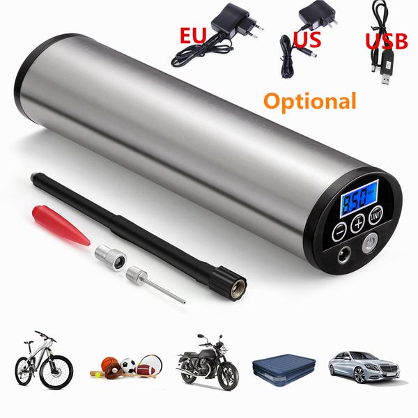 150 psi smart portable rechargeable electric air inflator with digital display tire pressure us eu plug for bike car toy ball
150 psi smart portable rechargeable electric air inflator with digital display tire pressure us eu plug for bike car toy ball