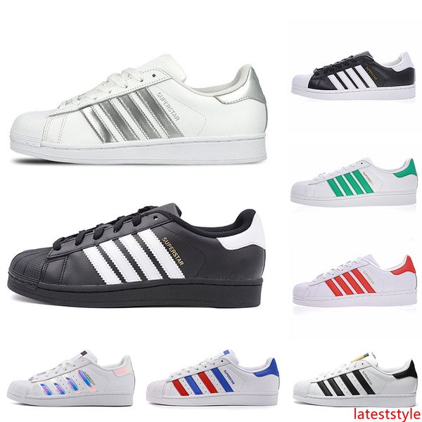 superstars white black pink blue gold super star 80s pride sneakers super star women men sport casual shoes eu sz36-45
superstars white black pink blue gold super star 80s pride sneakers super star women men sport casual shoes eu sz36-45