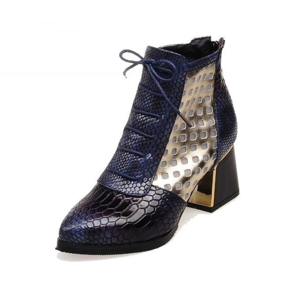 fashion ankle boot snake print cross tie hoof high heels short boots pointed toe autumn boots shoes winter shoes, Black
fashion ankle boot snake print cross tie hoof high heels short boots pointed toe autumn boots shoes winter shoes, Black