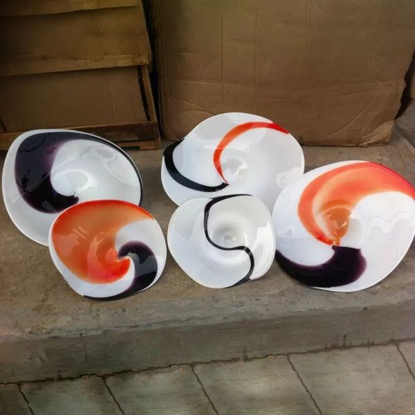 europe round colored hand blown glass plates lamp for l decor 100% mouth blow handcrafts wall hanging lighting fixture
europe round colored hand blown glass plates lamp for l decor 100% mouth blow handcrafts wall hanging lighting fixture