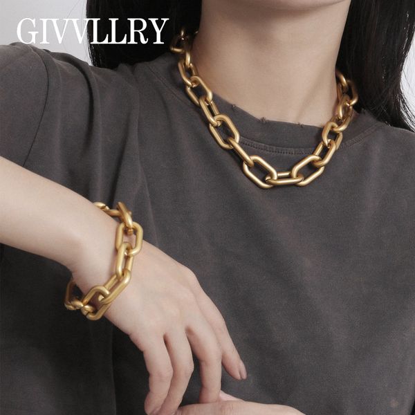 punk geometric curb chain jewelry set women men hip hop steampunk classic matte gold chunky chain collar necklace bracelet, Silver
punk geometric curb chain jewelry set women men hip hop steampunk classic matte gold chunky chain collar necklace bracelet, Silver