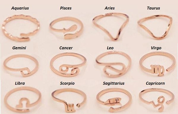 fashion 316 surgical stainless steel zodiac open ring twelve constellations of the zodiac, Silver
fashion 316 surgical stainless steel zodiac open ring twelve constellations of the zodiac, Silver