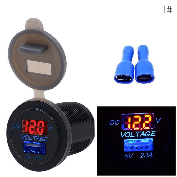 quick charge with blue red led voltmeter & amp indictator digital display usb charger socket for car boat motorcycle
quick charge with blue red led voltmeter & amp indictator digital display usb charger socket for car boat motorcycle