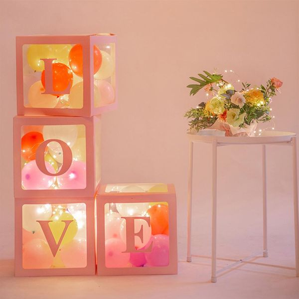 4pcs baby love letter transparent balloon storage box case wedding party decor party decorations kids wedding decor
4pcs baby love letter transparent balloon storage box case wedding party decor party decorations kids wedding decor