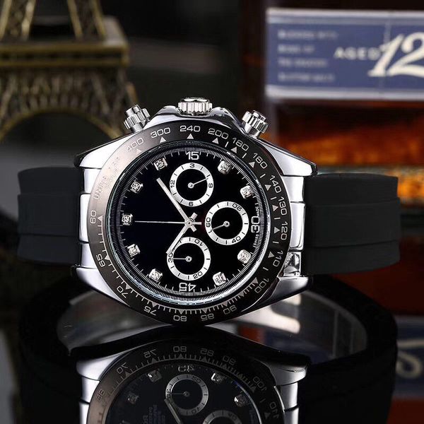 luxury designer mens watches brand men watch chronograph rubber strap satch 42mm dial wristwatches all sub-dials working for men's chri, Slivery;brown
luxury designer mens watches brand men watch chronograph rubber strap satch 42mm dial wristwatches all sub-dials working for men's chri, Slivery;brown