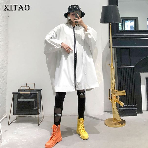 xitao letter print plus size white black trench ribbon women clothes 2019 fashion personality coat oversized autumn gcc1607, Tan;black
xitao letter print plus size white black trench ribbon women clothes 2019 fashion personality coat oversized autumn gcc1607, Tan;black
