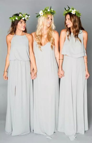 2019 spaghetti strips a-line long chiffon bridesmaid dresses floor length custom backless spring long vestidos de bridesmaid prom party gown, White;pink
2019 spaghetti strips a-line long chiffon bridesmaid dresses floor length custom backless spring long vestidos de bridesmaid prom party gown, White;pink
