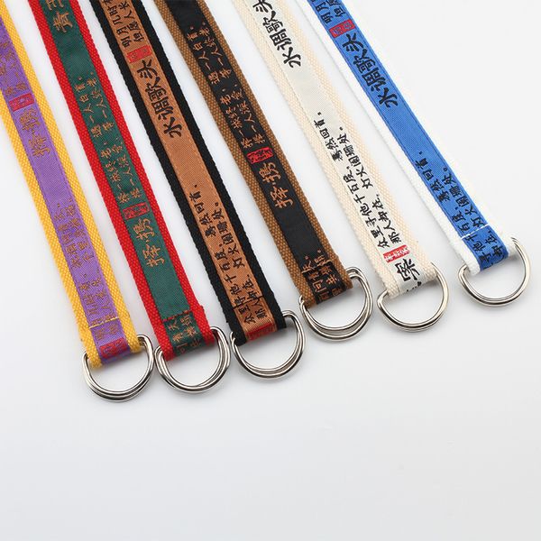fashion chinese poetry women harajuku belt china letter printed double d ring canvas strap female long belts for jeans, Black;brown
fashion chinese poetry women harajuku belt china letter printed double d ring canvas strap female long belts for jeans, Black;brown