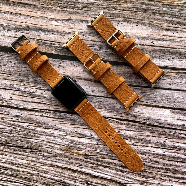 retro designer luxury flower texture carved real leather band for apple watch 38mm 40mm 42mm 44mm strap for iwatch bracelet series 2 3 4 5, Black;brown
retro designer luxury flower texture carved real leather band for apple watch 38mm 40mm 42mm 44mm strap for iwatch bracelet series 2 3 4 5, Black;brown