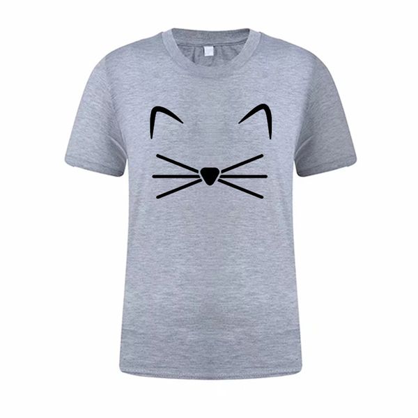 party charming women t shirt ladies cotton blend cat pattern fashion short sleeve travel casual crew neck printed female, White
party charming women t shirt ladies cotton blend cat pattern fashion short sleeve travel casual crew neck printed female, White