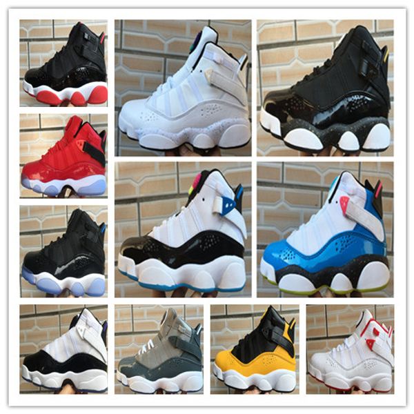 2018 new 6 rings men women basketball shoes whitered rainbow blackblue blackwhite blackred redwhite blackgold sports trainers sneakes 36-47
2018 new 6 rings men women basketball shoes whitered rainbow blackblue blackwhite blackred redwhite blackgold sports trainers sneakes 36-47
