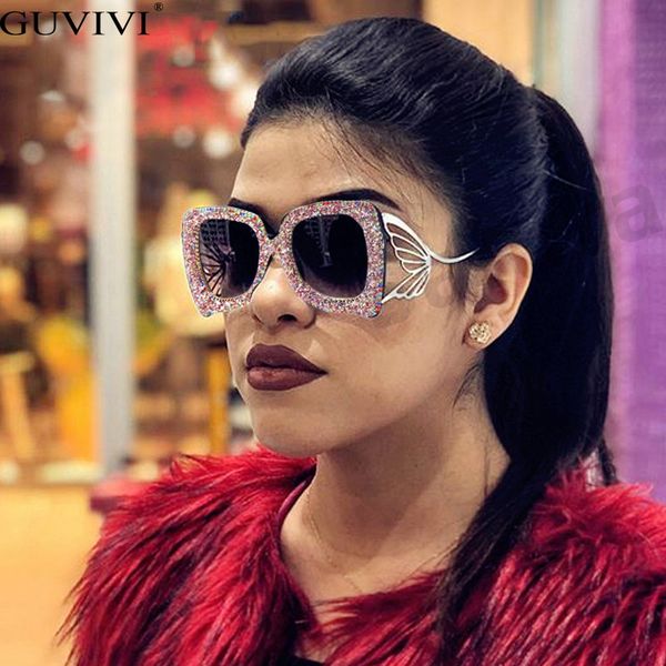 diamond glitter women square sunglasses vintage men 2020 luxury fashion metal sunglasses butterfly glasses gradient uv400 ch01, Blue
diamond glitter women square sunglasses vintage men 2020 luxury fashion metal sunglasses butterfly glasses gradient uv400 ch01, Blue