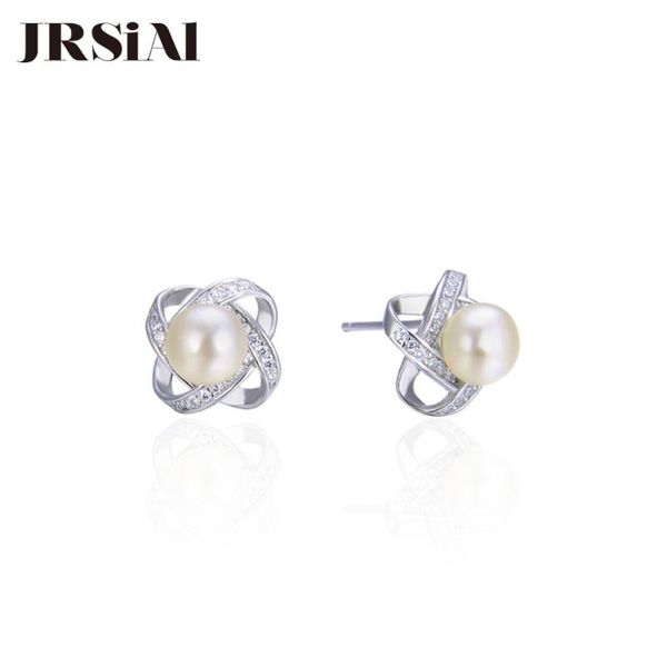 jrsial 925 sterling silver jewelry pearl earrings zircon bead earrings woman korean fashion ear jewelry, Golden;silver
jrsial 925 sterling silver jewelry pearl earrings zircon bead earrings woman korean fashion ear jewelry, Golden;silver