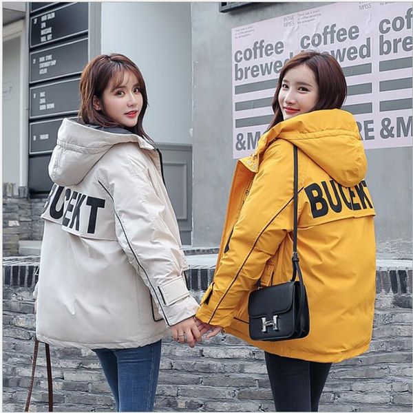 winter jacket women parkas for coat fashion female jacket with a hood loose student coat 2019 autumn 232, Black
winter jacket women parkas for coat fashion female jacket with a hood loose student coat 2019 autumn 232, Black
