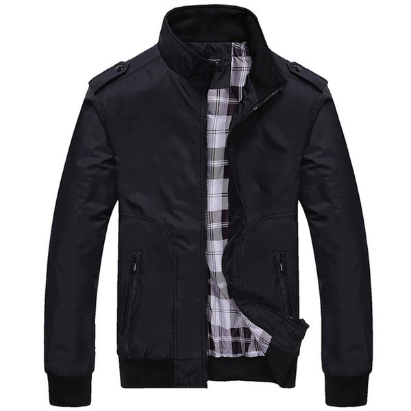 new fashion spring men's jackets solid coats male casual stand collar jacket outerdoor overcoat, Black;brown
new fashion spring men's jackets solid coats male casual stand collar jacket outerdoor overcoat, Black;brown