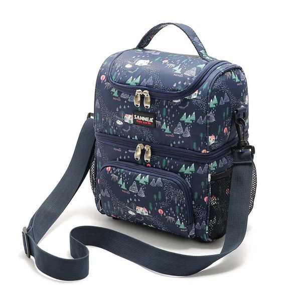 8.5l double partitions stylish cooler bag thermal picnic lunch box drinks insulated backpacks ice pack insulation cool bag
8.5l double partitions stylish cooler bag thermal picnic lunch box drinks insulated backpacks ice pack insulation cool bag