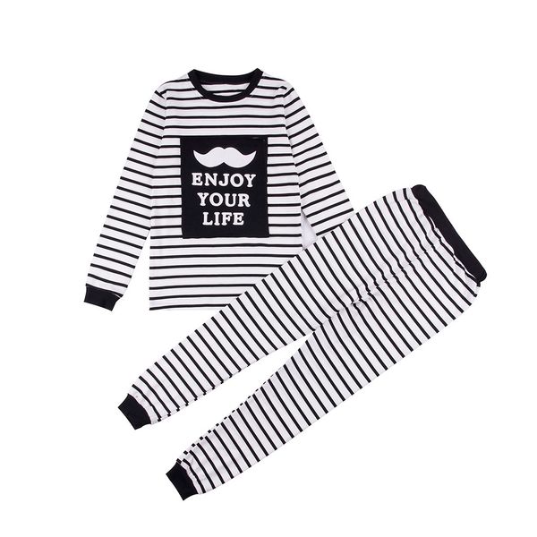 muqgew children's comfortable clothes sets for boys lovely cute beard stripes suit girl suit casual comfortable casual, White
muqgew children's comfortable clothes sets for boys lovely cute beard stripes suit girl suit casual comfortable casual, White