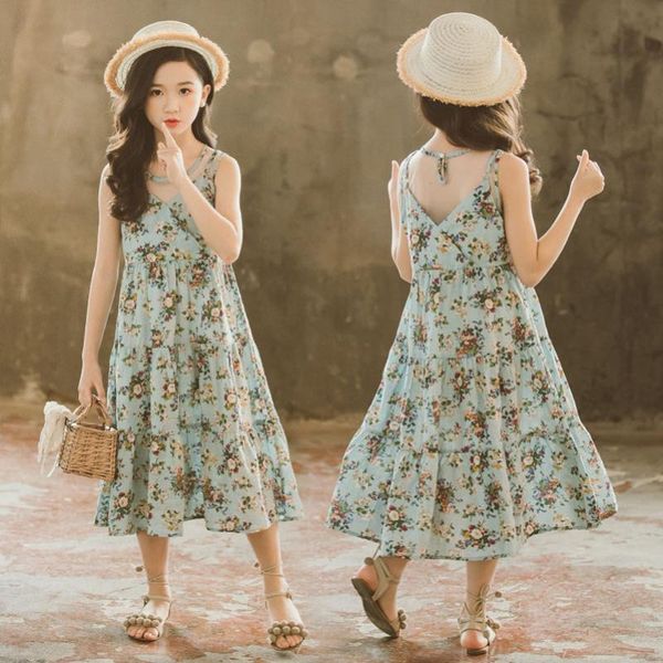 yourseason 2020 summer floral girls sleeveless dresses pure cotton kids clothes teen girl casual long dress o neck, Red;yellow
yourseason 2020 summer floral girls sleeveless dresses pure cotton kids clothes teen girl casual long dress o neck, Red;yellow