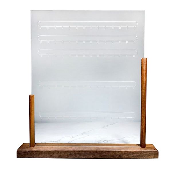 natural wooden acrylic jewelry organizer display rack earrings bracelet rack display stand, Pink;blue
natural wooden acrylic jewelry organizer display rack earrings bracelet rack display stand, Pink;blue