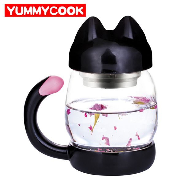 cute cat glass mug with filter coffee drinkware cup outdoor travel wholesale cooking kitchen gadgets accessories 50026
cute cat glass mug with filter coffee drinkware cup outdoor travel wholesale cooking kitchen gadgets accessories 50026