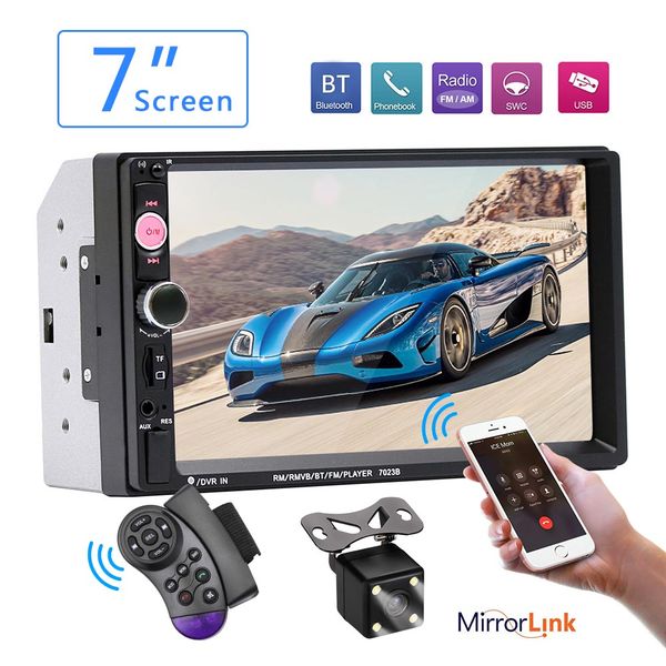 2 din car radio 7" hd autoradio multimedia player 2din touch screen auto audio car stereo mp5 bluetooth usb tf fm rear camera
2 din car radio 7" hd autoradio multimedia player 2din touch screen auto audio car stereo mp5 bluetooth usb tf fm rear camera